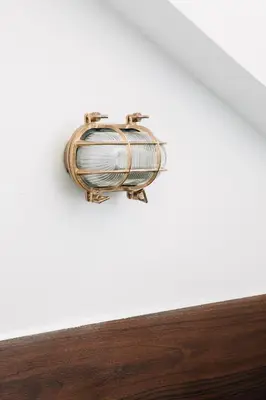 a barrel is hanging on a wall at Adorable apartment in Nice downtown in Nice