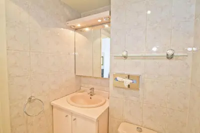 a bathroom with a sink and a shower at PROMENADE HOLIDAY - ORIENT & SEA in Nice