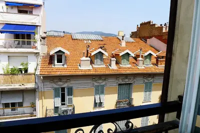 a view from a window of a building at LIBERATION - Nice in Nice