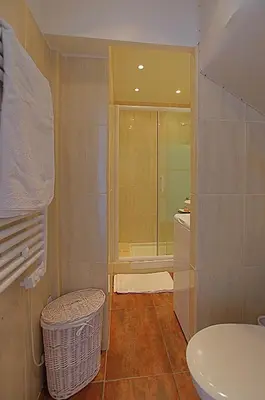a bedroom with a window with a view of the ocean at Cros De Cagnes in Cagnes-sur-Mer