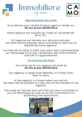 a screenshot of a flyer for the imulator of windows replacement die stack at AIGUE-MARINE - Superbe appartement Vue Mer 4 personnes au Port de Nice in Nice
