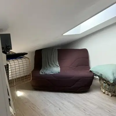 Mansarde à 1 min de la mer