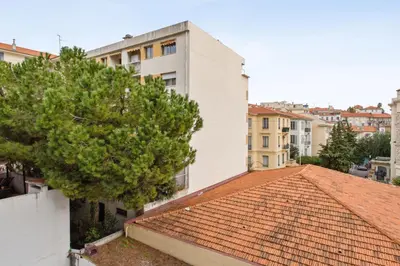 a view from the roof of a building at Appartement Libération - Welkeys in Nice