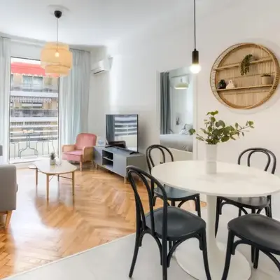 #29 Suite Gambetta AC Sea view 2 bedrooms 1min Walk to Promenade & Sea