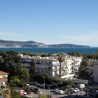 Studio with terrace and sea view
