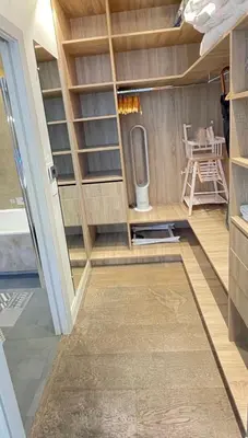 a bathroom with a toilet in a room at Luxurious 2 Bedrooms Apartment, 30 meter from beach in Nice