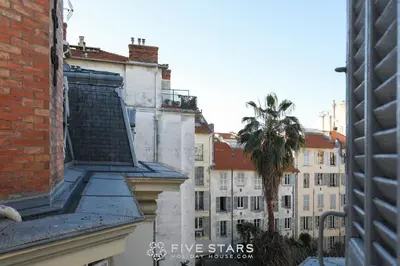 a view from the roof of a building at Studio Fleur FSHH in Nice
