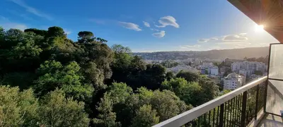 a balcony with a view of a city at HOME ET HOLIDAY Le Petit Manseng in Nice