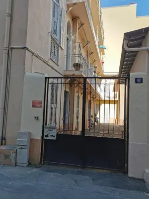 a gate in front of a building at Herold Riviera in Nice