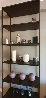 a shelf with bowls and other items on it at SoNiceRiviera in Nice