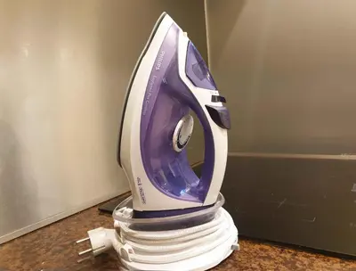 a purple and white appliance sitting on a counter at LOFT LUXE et GLAMOUR ! NICE CENTRE. in Nice