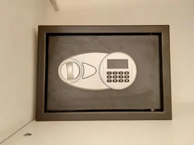 a picture of a microwave in a frame on a wall at Nestor&Jeeves - CITY BREAK - Central - Very close sea in Nice