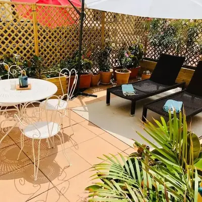 Charming studio mezzanine w/ large terrace - Nice
