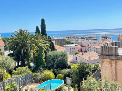 a view of the city from the fortress at Nice Renting - CAMBRAI02 - Studio Beach Sea View - AC - Promenade des Anglais in Nice
