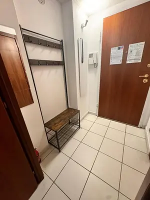 a small room with a bunk bed and a door at Grimaldi Central AC 2 terraces Wifi 5mins SEA in Nice